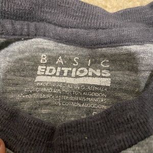 COPY - Mens baseball style long sleeve (RESERVED FOR SROJABXH)